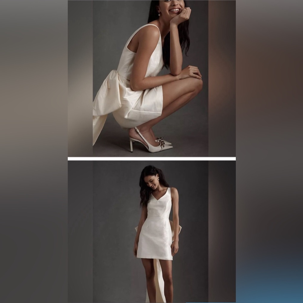 Sachin & Babi Gwyneth Mini Bow Dress.